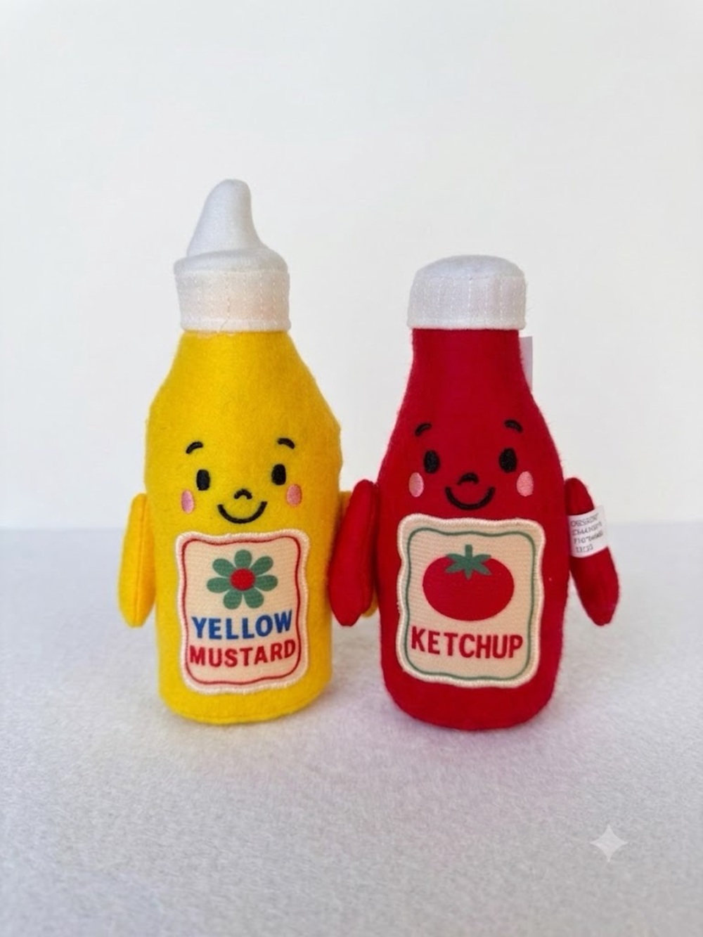 Target Bullseye’s Ketchup and Mustard Soft Figurals